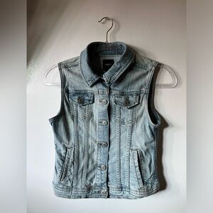Jean jacket vest for kids